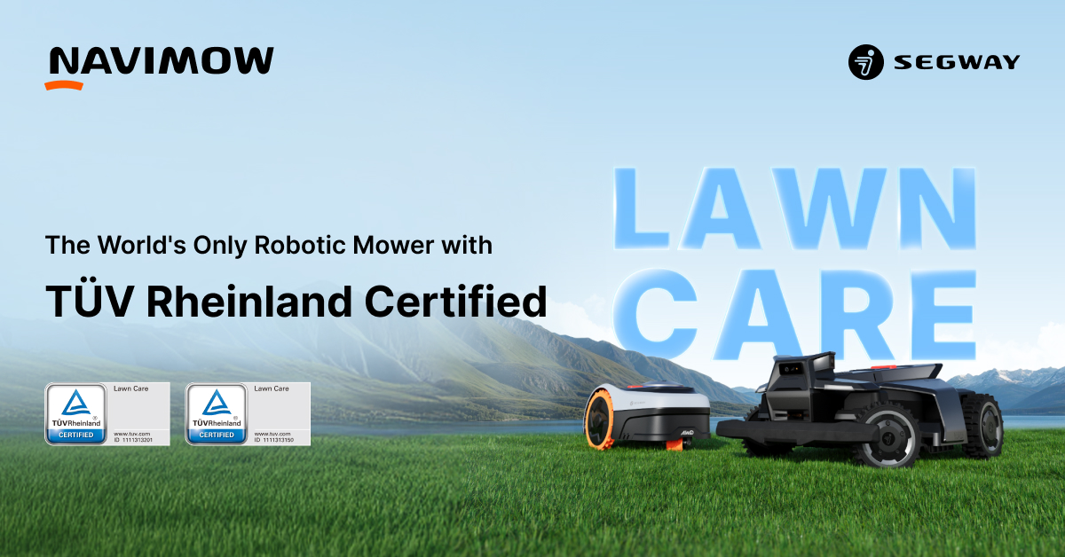navimow lawn care certification