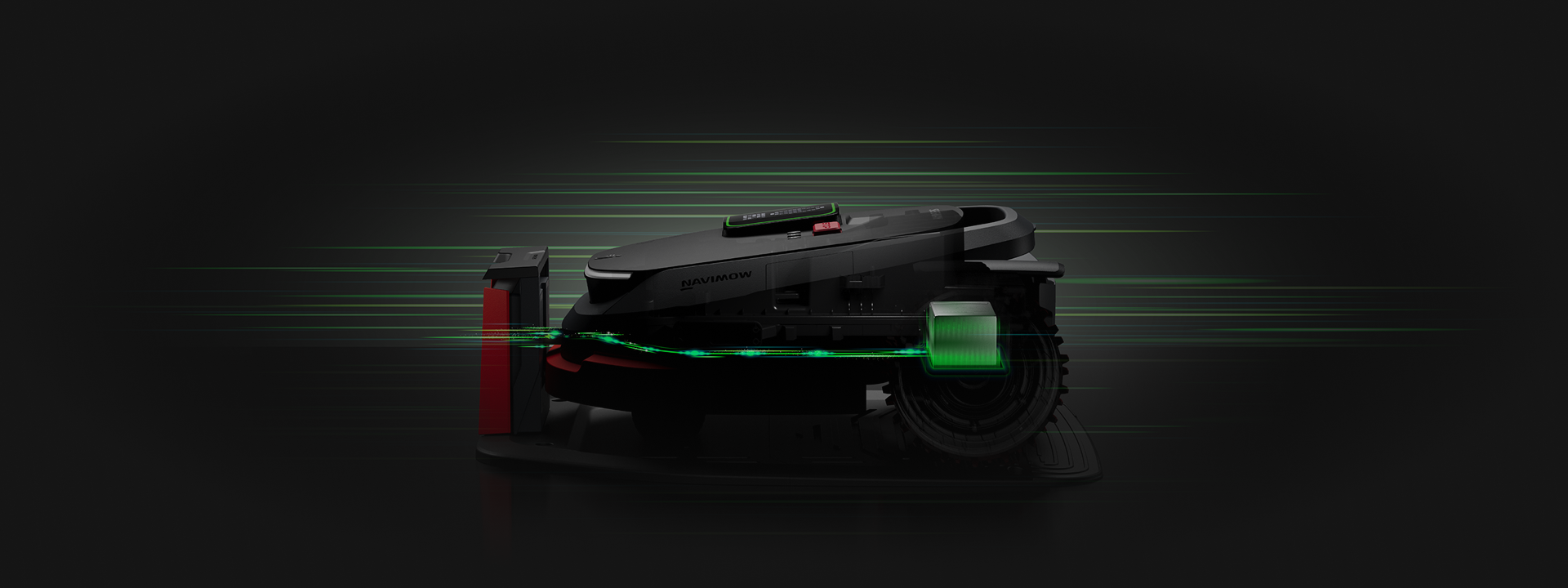 Navimow i Series robot lawn mower.