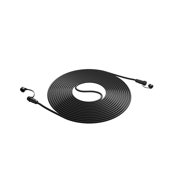 Navimow H2 Series coiled extension cable tethered caps and outdoor connectors