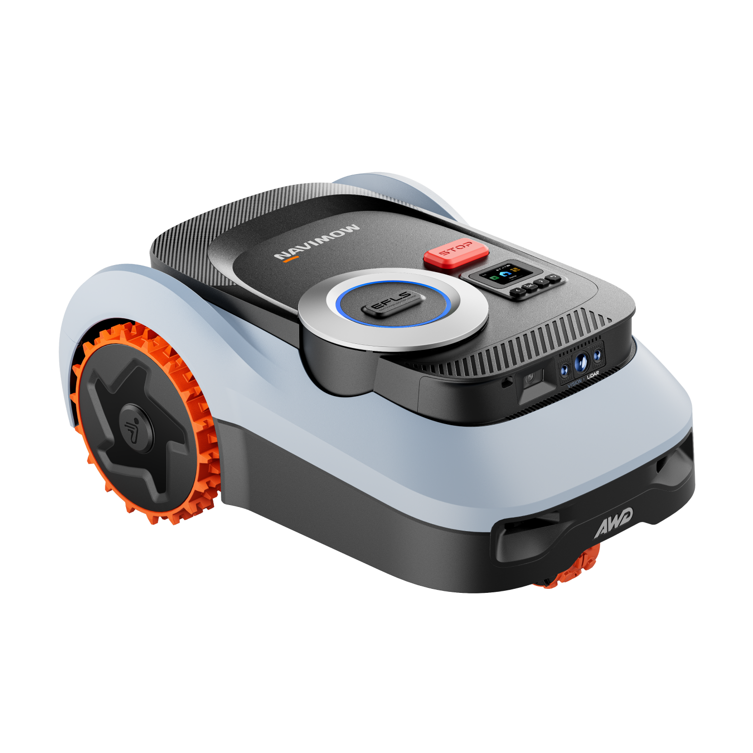 navimow i2 lidar pro robotic lawn mower