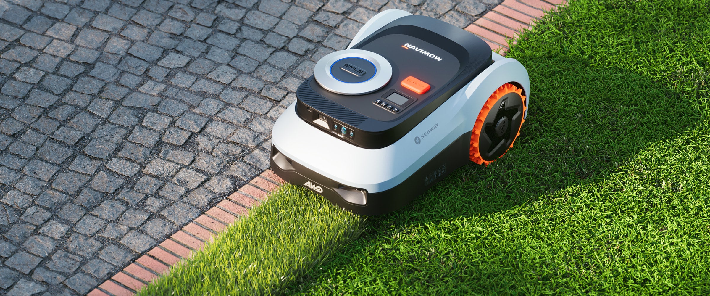 Segway Navimow i110E robot lawn mower.