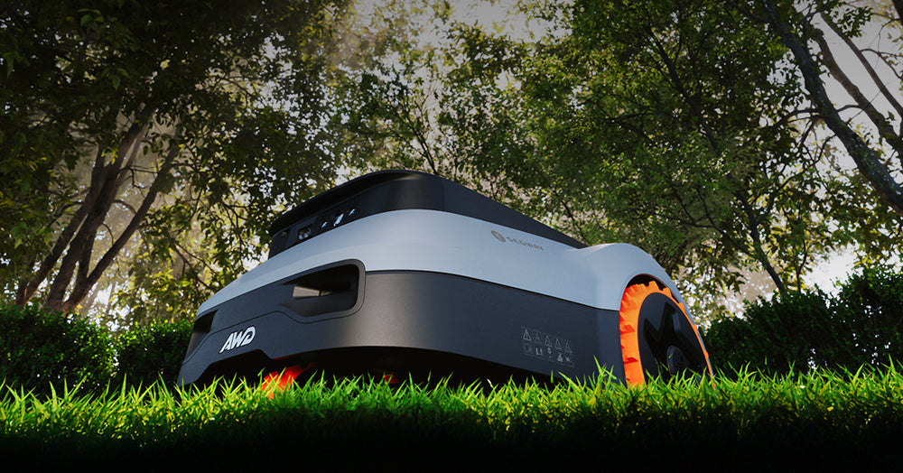 Segway Navimow AWD robot lawn mower.